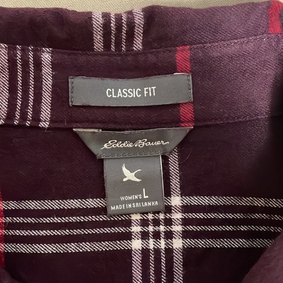 Eddie Bauer Flannel Shirt - Picture 2 of 2